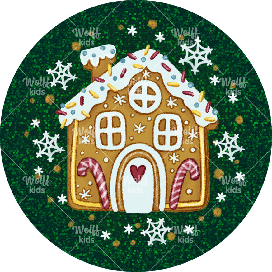 Einzelner Magnet: Lebkuchenhaus